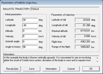 Orbit - Ballistic Simulator screenshot 3