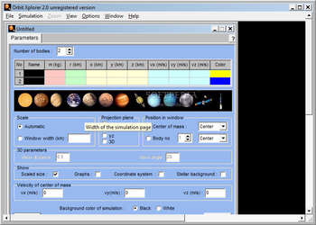 Orbit Xplorer screenshot