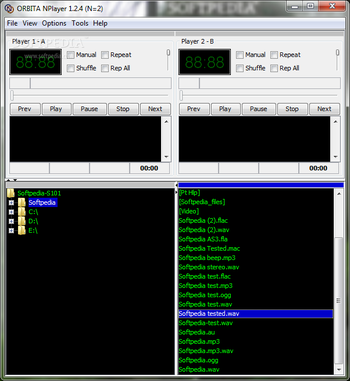 Orbita NPlayer screenshot