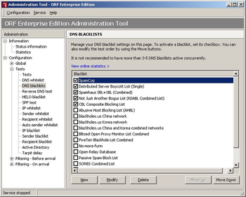 ORF Enterprise Edition screenshot