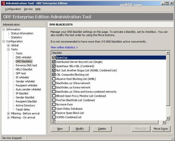 ORF Enterprise Edition screenshot 2