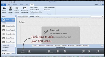 Organize:Me USB Edition screenshot