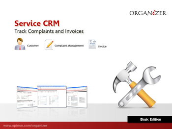 Organizer 2011 Basic Service Manager screenshot