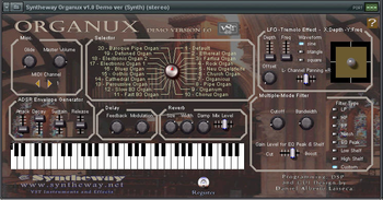 Organux VSTi screenshot