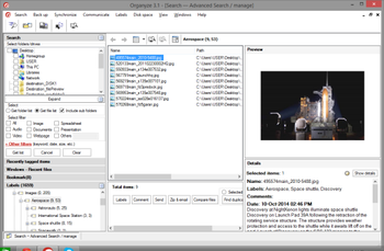 Organyze 64-bit screenshot 2