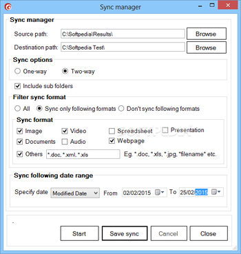 Organyze SYNC screenshot 3