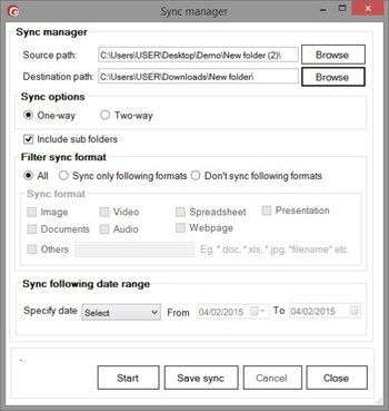 Organyze Sync screenshot 2