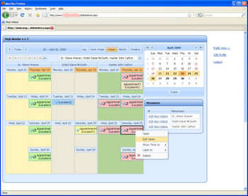 OrgCalendar screenshot