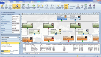 OrgChart for Visio screenshot