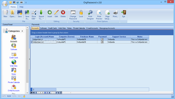OrgPassword screenshot