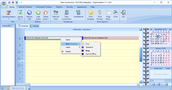 OrgScheduler 1+1 screenshot 2