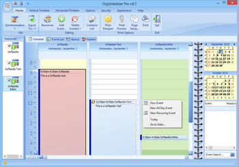 OrgScheduler Pro screenshot