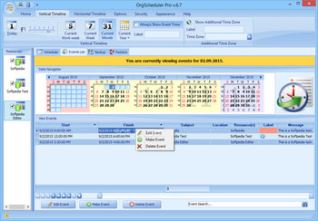 OrgScheduler Pro screenshot 4