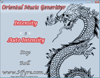 Oriental Music Generator screenshot