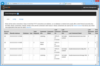 OrientDB Community Edition screenshot 11