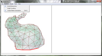Origamizer screenshot 2