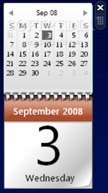Original Calendar screenshot