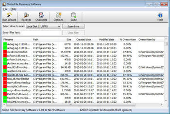 Orion File Recovery Free screenshot 2