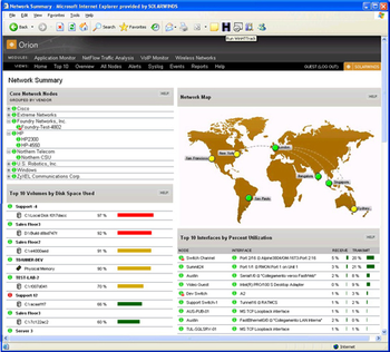 Orion Network Configuration Manager screenshot