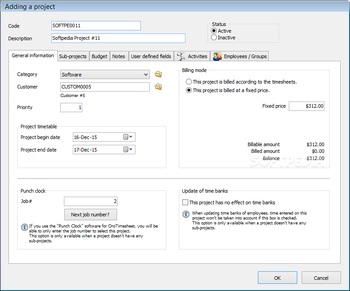 OroTimesheet screenshot 13