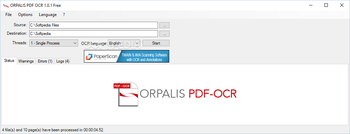 ORPALIS PDF OCR screenshot