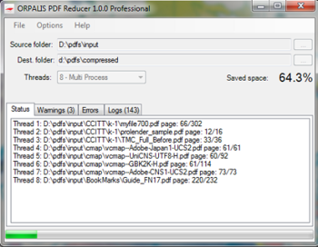 ORPALIS PDF Reducer Pro screenshot