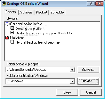 OS Backup Wizard screenshot 3