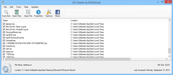OS Cleaner screenshot