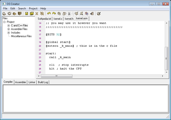 OS Creator screenshot 2