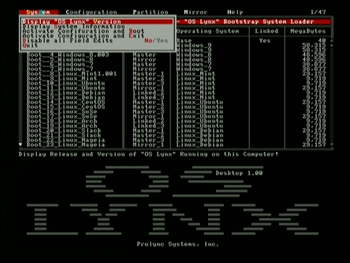 OS Lynx Operating System Manager screenshot 5