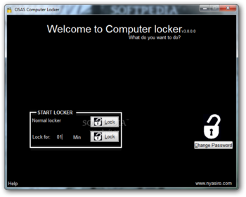 OSAS Computer Locker screenshot