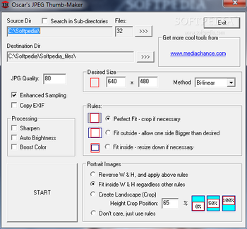 Oscar's JPEG Thumb-Maker screenshot
