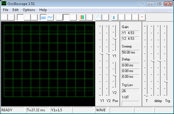 Oscilloscope screenshot