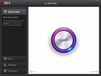 OSHI Cleaner screenshot