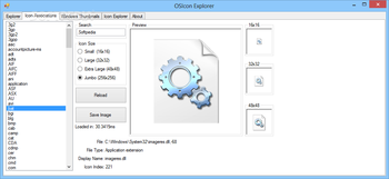 OSIcon Explorer screenshot 2