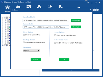 OSpeedy Driver Updater screenshot 3