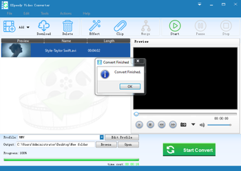 OSpeedy Video Converter screenshot 2