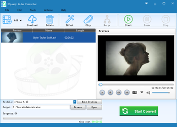 OSpeedy Video Converter screenshot 5