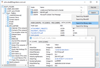 OST and PST Forensics screenshot 4