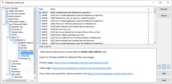OST & PST Forensics screenshot 2