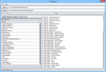OSX Ripper screenshot