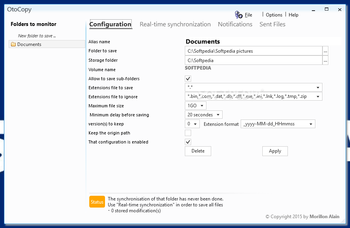 OtoCopy screenshot