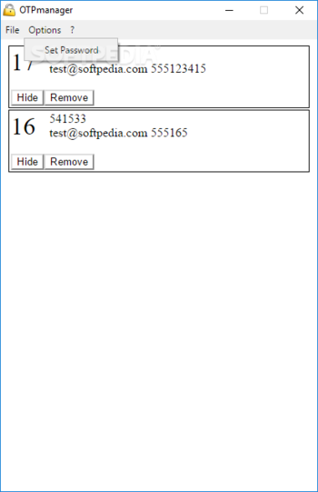 OTPmanager screenshot 5
