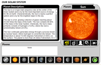 Our Solar System Portable screenshot 3