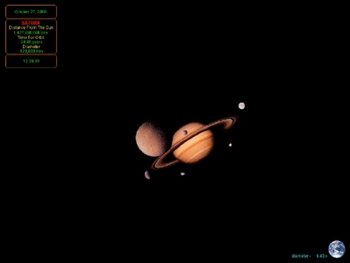 Our Solar System Screen Saver screenshot