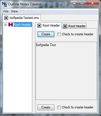 Outline Notes Creator screenshot