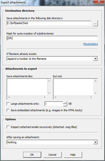 Outlook Attachment Sniffer screenshot 3
