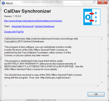 Outlook Caldav Synchronizer screenshot 4