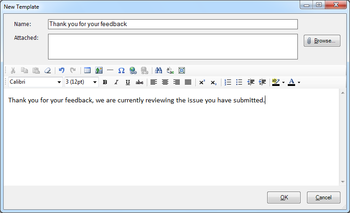 Outlook Canned Responder screenshot 2