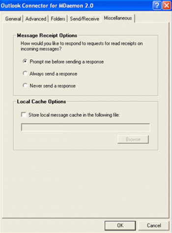 Outlook Connector for MDaemon screenshot 2